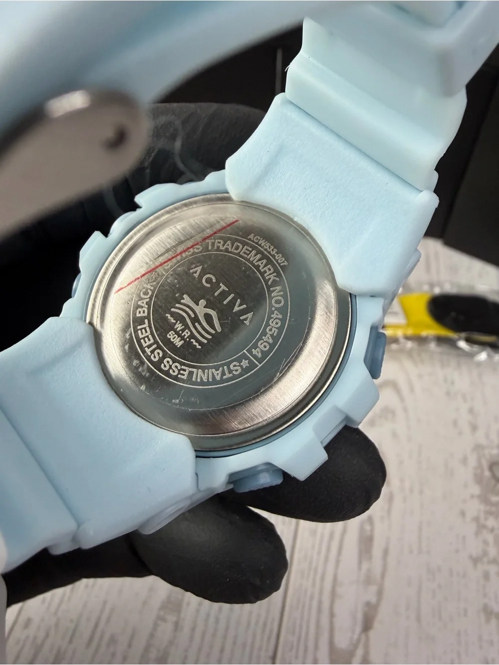 ACW533-007 - Activa X Invicta Digital Essentials Lady Watch - 46mm, Baby Blue